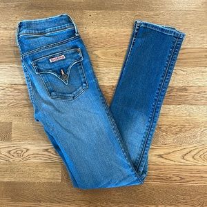 Hudson Jeans Collin Low Rise Skinny Flap Pocket 26